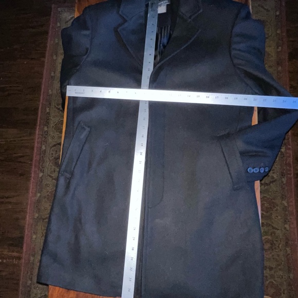 NWOT Men’s Castro wool blend top coat - Picture 5 of 8